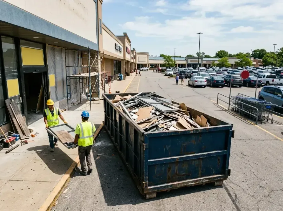 retail-store-renovation-debris-003 — frequently asked questions, Roll-off Dumpster Rentals in Lowell, NC